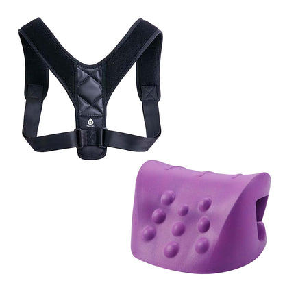 Pursonic Ultimate Posture and Neck Relief Bundle – Adjustable Posture Corrector & Neck and Shoulder Relaxer